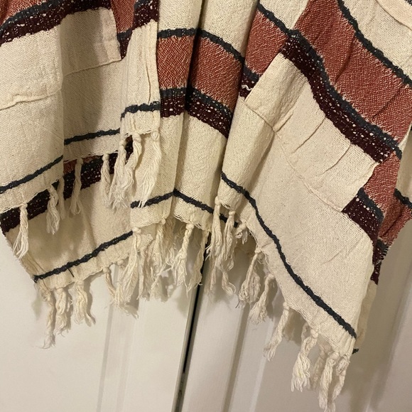 Bluenotes Colourful Striped Poncho - Picture 3 of 6